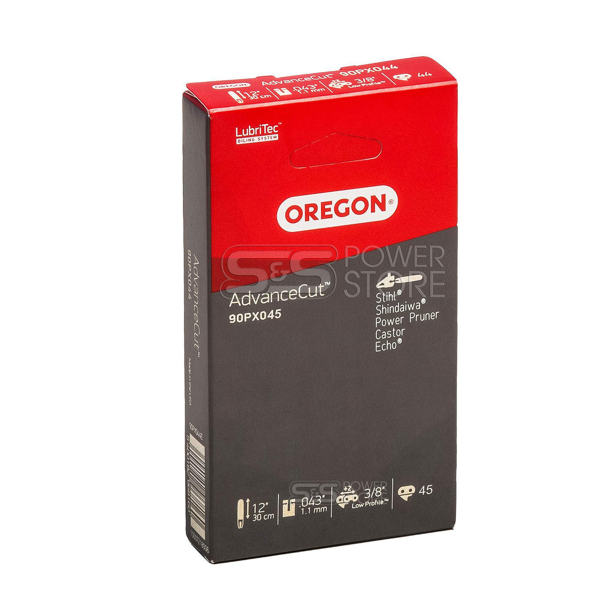 Oregon Sägekette 90PX045E AdvanceCut 3/8" 1,1 mm 45 TG 30 cm Halbmeißel - powerstore-shop