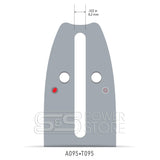 Oregon Führungsschiene 160SDEA095 3/8" 1,3 mm 40 cm Double Guard Schwert - powerstore-shop
