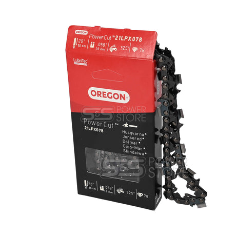 Oregon Sägekette 21LPX078E PowerCut 0.325" 1,5 mm 78 TG 50 cm Vollmeißel - powerstore-shop
