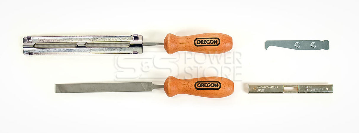 Oregon Schärfsatz 3/8" und 1/4" Sägeketten Feile 4,0 mm mit Tasche 542651