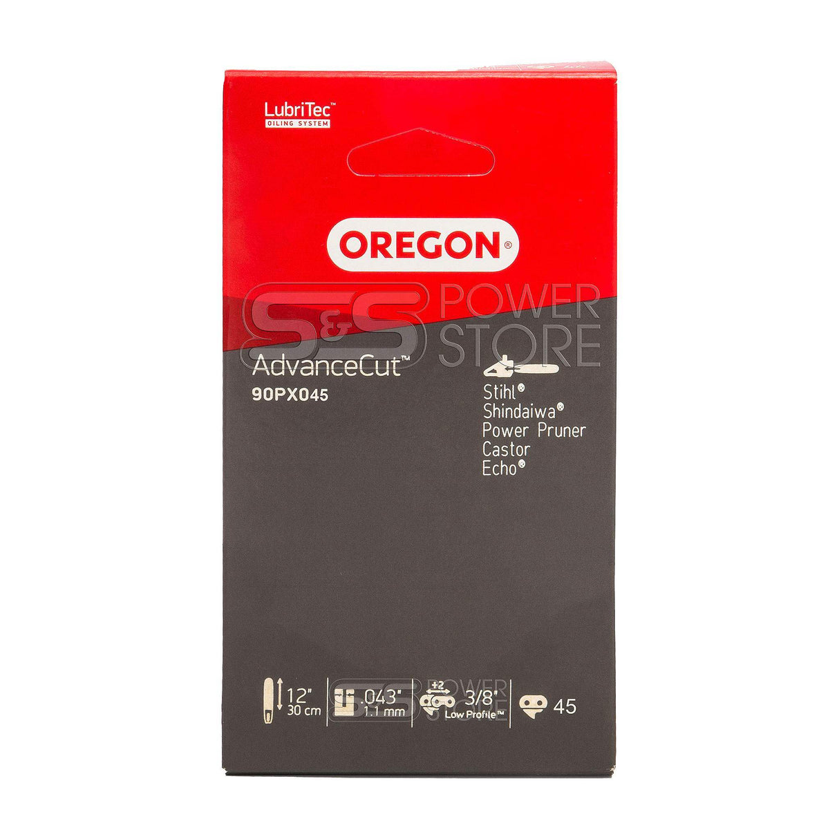 Oregon Sägekette 90PX045E AdvanceCut 3/8" 1,1 mm 45 TG 30 cm Halbmeißel - powerstore-shop