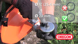 Oregon Mähkopf Schneidkopf passend für Einhell Benzin-Sense GC-BC 25/1 I AS Freischneider Trimmer