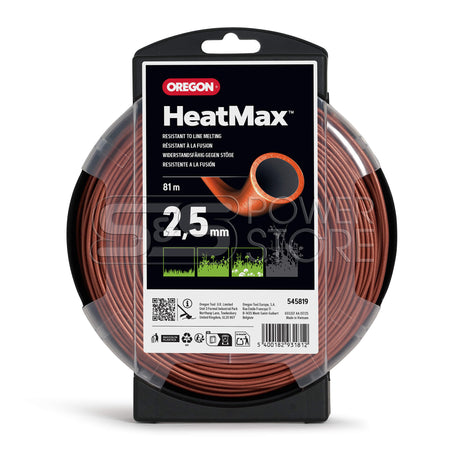 Oregon Profi Mähfaden Techni 280° HeatMax 2,5 mm x 81 m Trimmerfaden Freischneidefaden - powerstore-shop