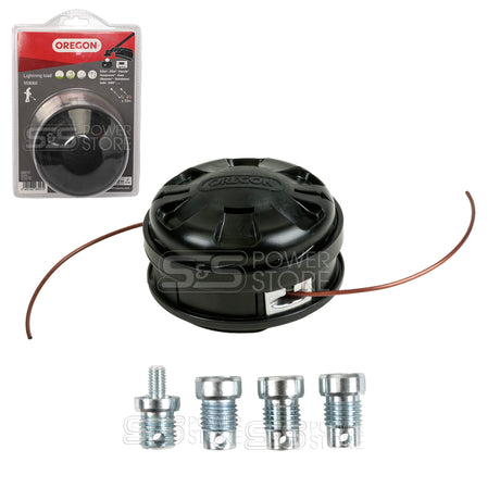 Oregon Mähkopf Lightning Load Schneidkopf 109 mm Tap & Go für Trimmer, Freischneider & Motorsensen bis 33 cm³ Hubraum - powerstore-shop