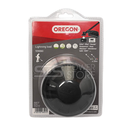 Oregon Mähkopf Lightning Load Schneidkopf 109 mm Tap & Go für Trimmer, Freischneider & Motorsensen bis 33 cm³ Hubraum - powerstore-shop