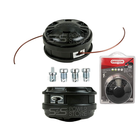Oregon Mähkopf Lightning Load Schneidkopf 109 mm Tap & Go für Trimmer, Freischneider & Motorsensen bis 33 cm³ Hubraum - powerstore-shop
