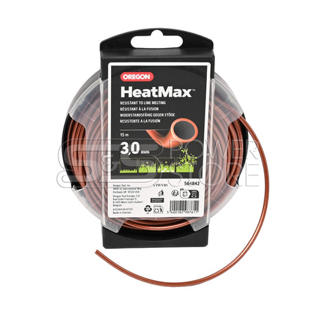 Oregon Profi Mähfaden Techni 280° HeatMax 3,0 mm x 15 m Trimmerfaden Freischneidefaden - powerstore-shop