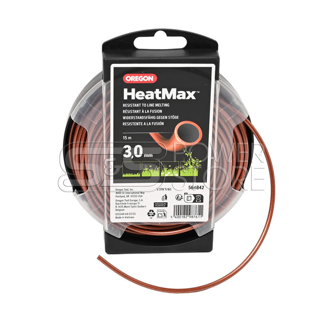 Oregon Profi Mähfaden Techni 280° HeatMax 3,0 mm x 15 m Trimmerfaden Freischneidefaden - powerstore-shop