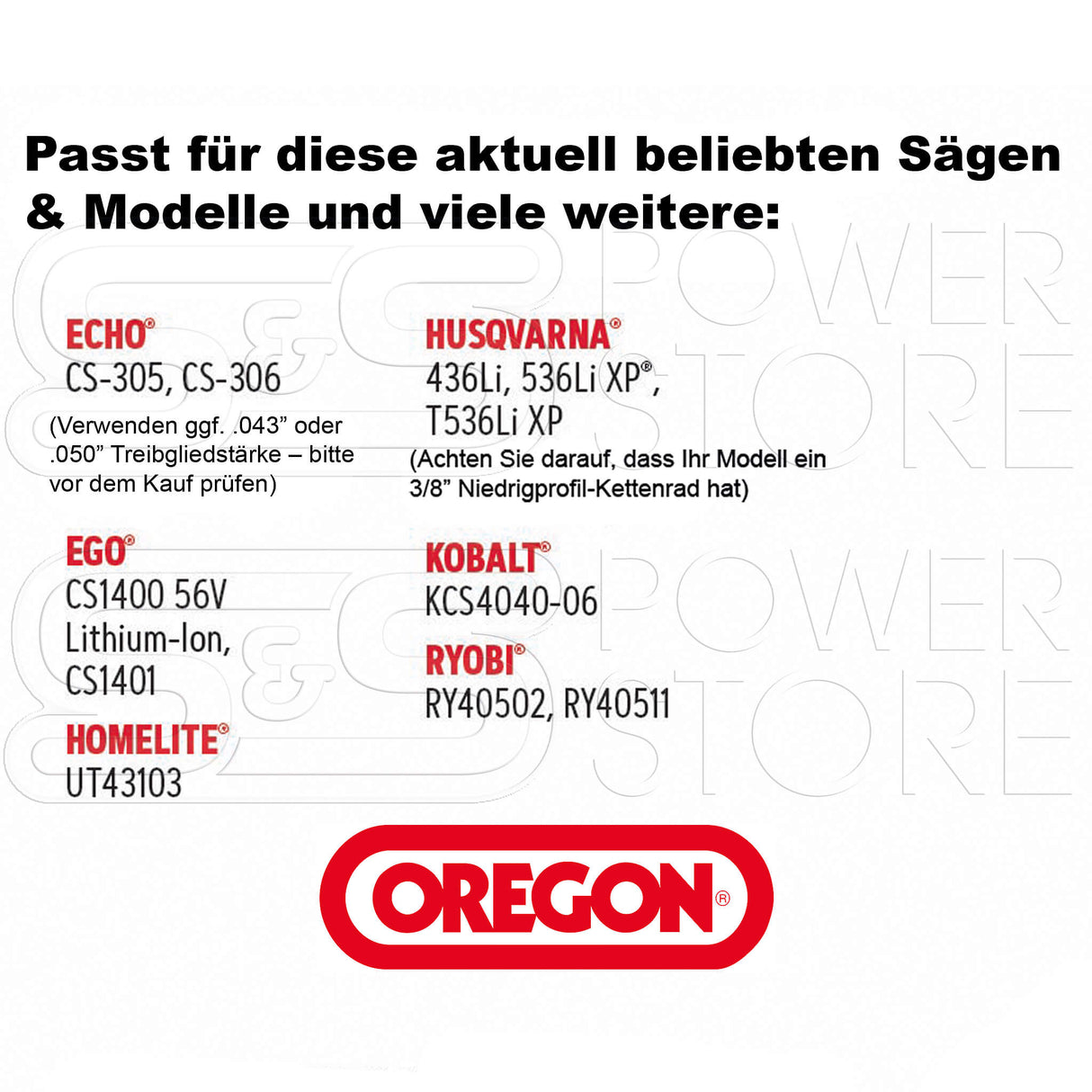 Oregon Sägekette 90PX033E AdvanceCut 3/8" 1,1 mm 33 TG 20 cm Halbmeißel