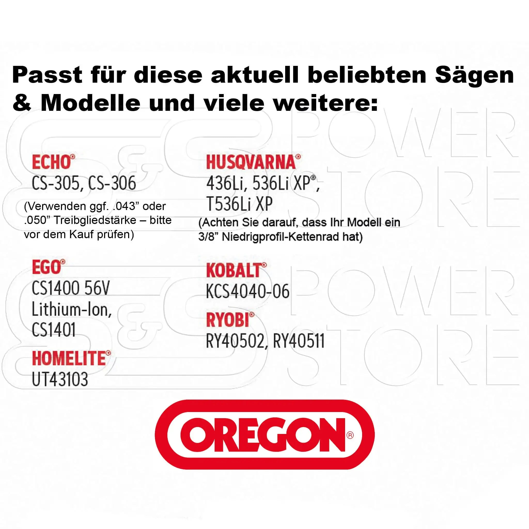 AMA Sägenkette 3/8 Zoll, 1,5 Mm, 72 Glieder – Für Motorsägen