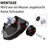Oregon Schneidkopf Set Mähkopf, Faden & Schutzbrille Garten Kit Standard 646568 für Freischneider, Motorsensen & Trimmer bis 33 cm³