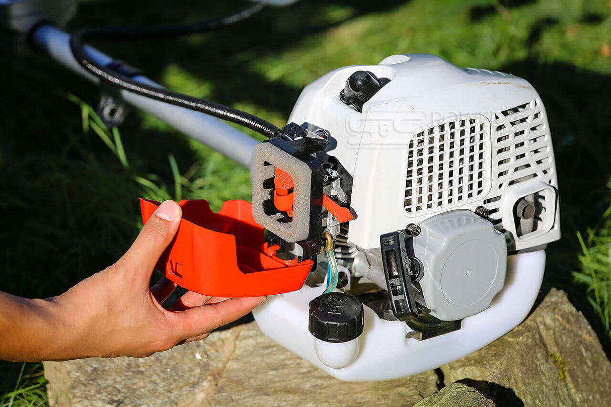 IKRA IBF 43 Zweihandgriff Benzin Freischneider Motorsense Trimmer