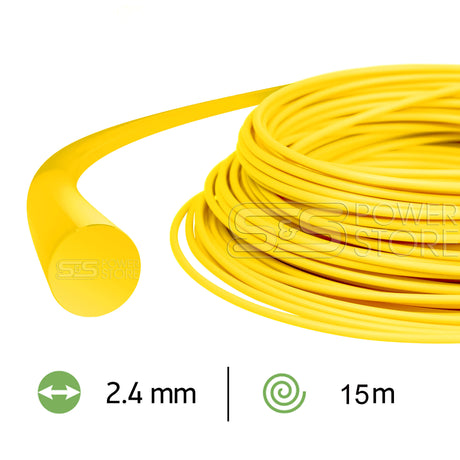 15m Trimmerfaden Oregon Roundline 2,4 mm passend für Stihl FS 38 Mähkopf AutoCut C 6-2 - powerstore-shop
