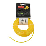 Oregon Gelber Freischneidefaden Yellow Roundline 3,0 mm Durchmesser 15 m Länge Trimmerfaden - powerstore-shop