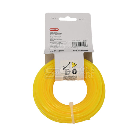 Oregon Gelber Freischneidefaden Yellow Roundline 3,0 mm Durchmesser 15 m Länge Trimmerfaden - powerstore-shop