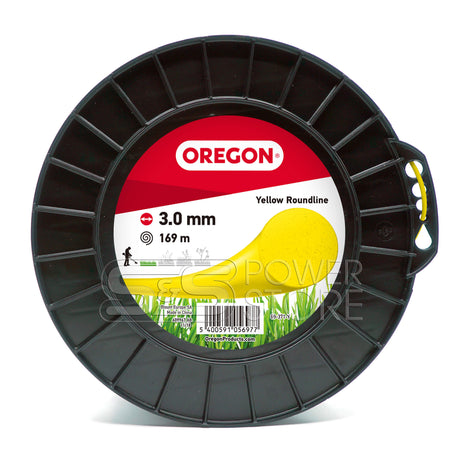 Oregon Gelber Freischneidefaden Yellow Roundline 3,0 mm Durchmesser 169 m Länge Trimmerfaden - powerstore-shop