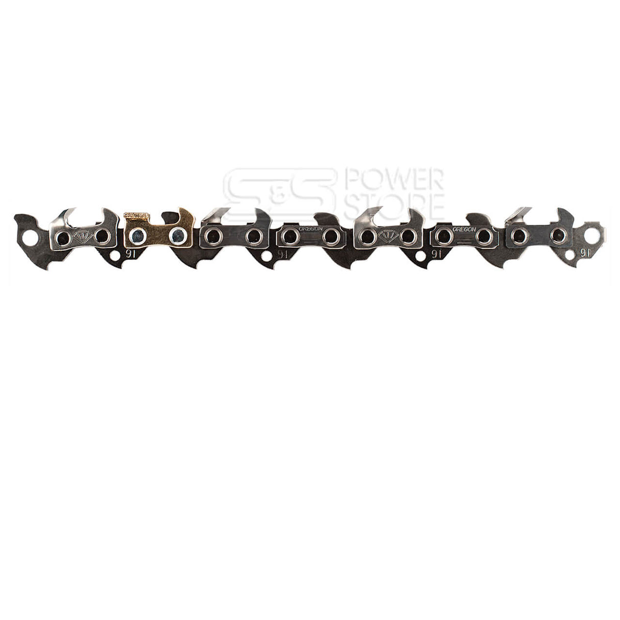 Oregon Sägekette 571037 PowerSharp 3/8" 1,3 mm 62 TG 45 cm inkl. Schleifstein