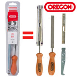 Oregon Schärfsatz 3/8" und 1/4" Sägeketten Schärfset 4,0 mm Feile Q90405