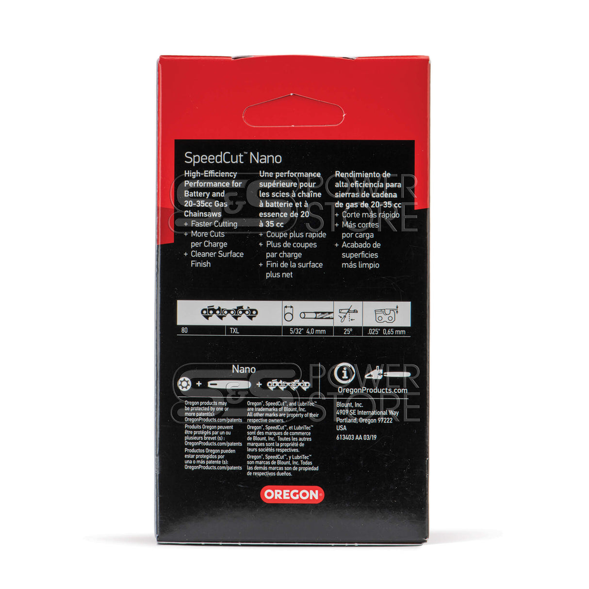 Oregon Sägekette passend für Bosch EasyChain 18V-15-7 Akku-Kettensäge 15 cm - powerstore-shop