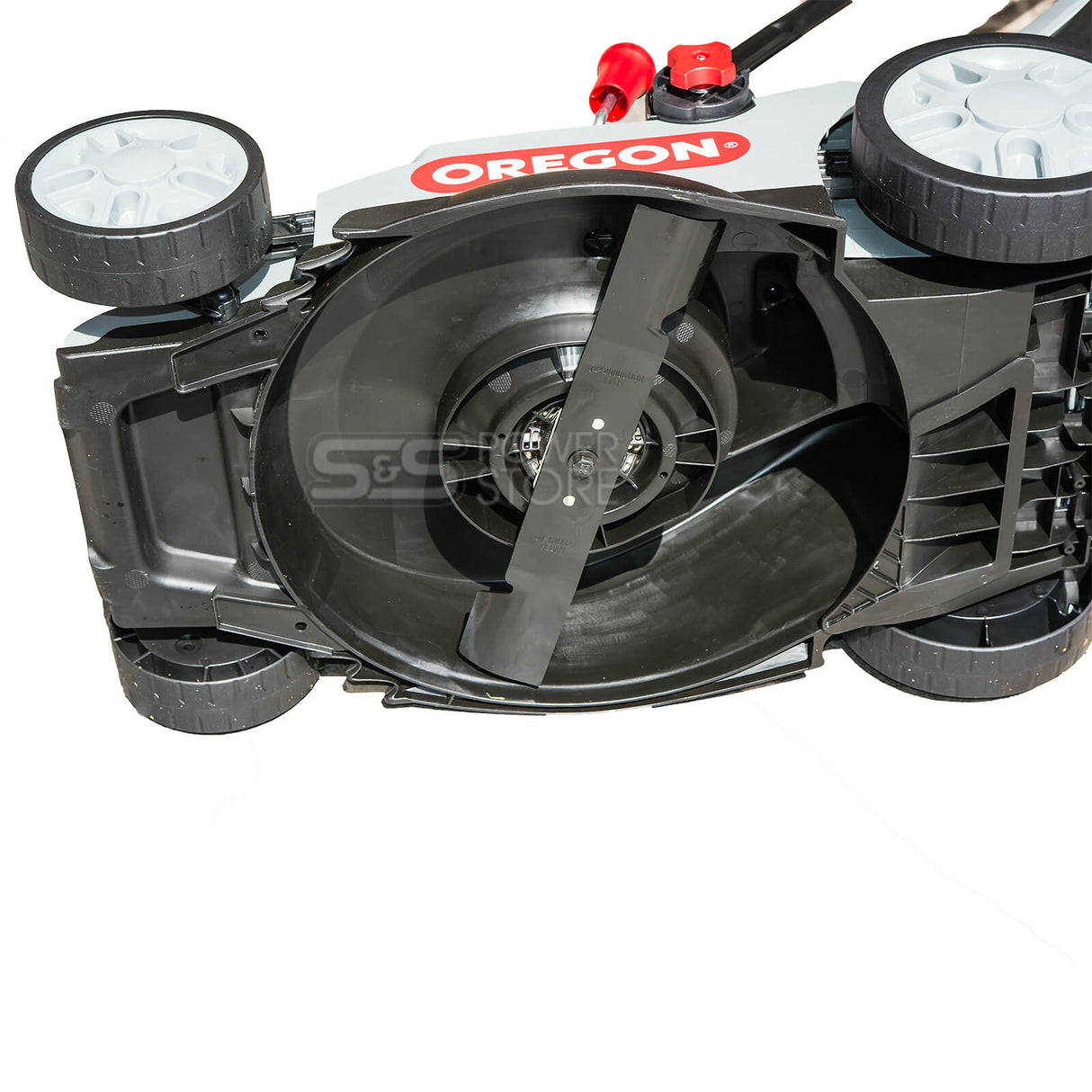 Oregon Akku-Rasenmäher LM300 36V ohne Akku und Ladegerät