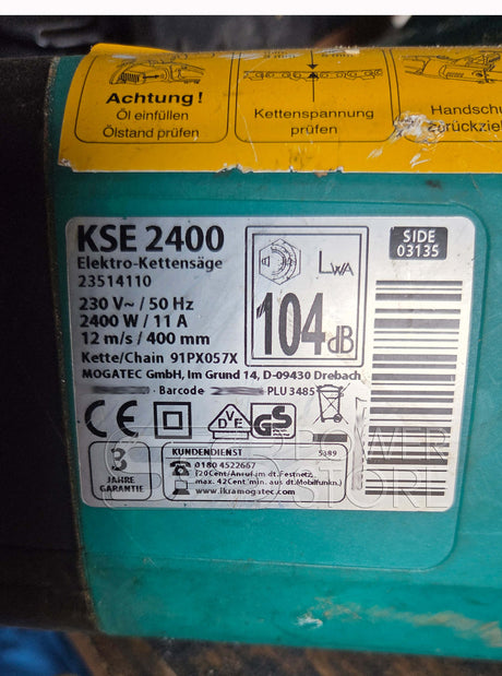 Oregon Führungsschiene passend Ikra KSE 2400 Elektro Kettensäge Schwert 35 cm - powerstore-shop