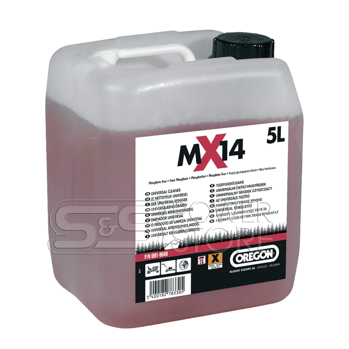 Oregon Harzlöser Universal Allzweck Reiniger MX 14 Werkstattreiniger 5 Liter Kanister