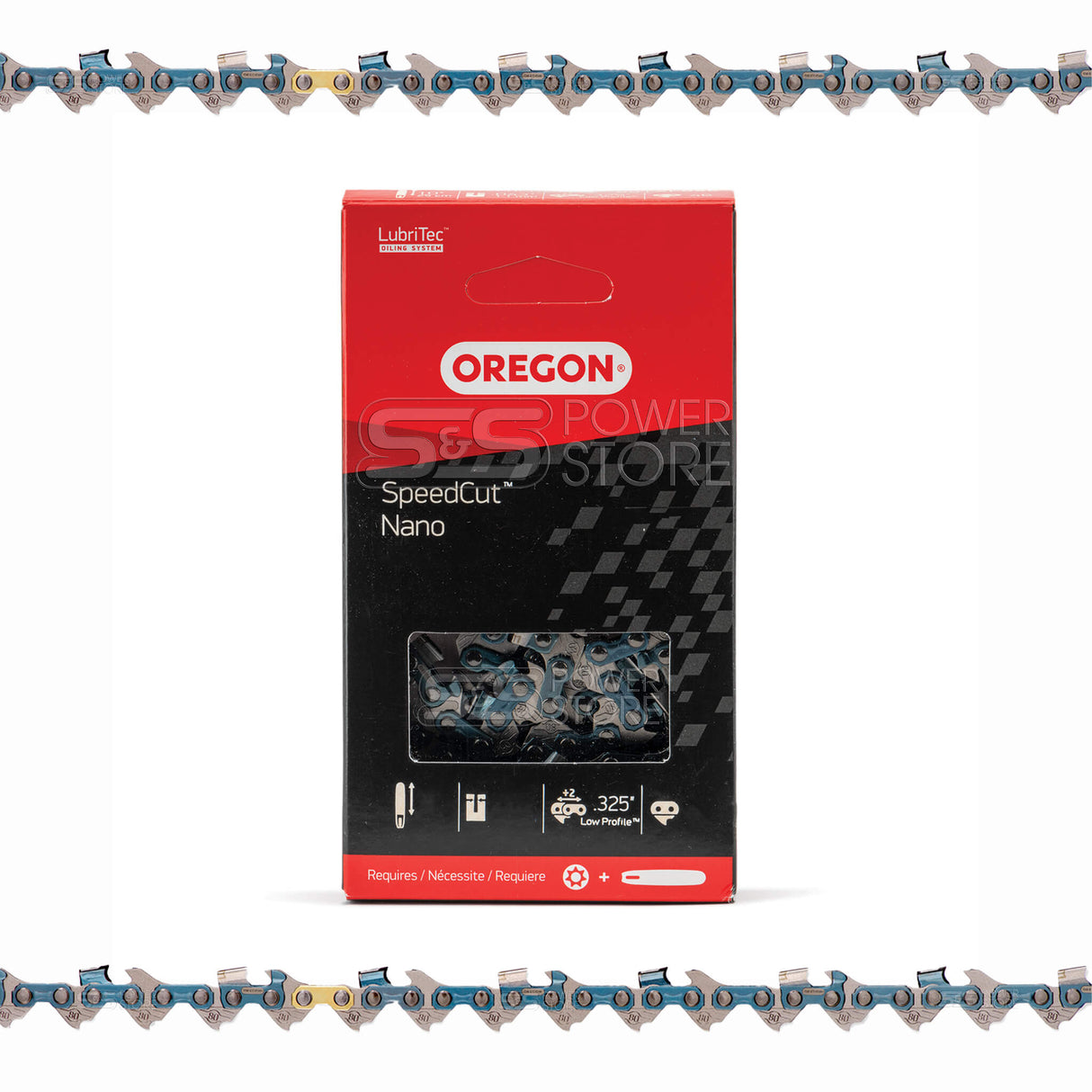 Oregon Sägekette passend für Bosch GKE 18V-25 TP Akku Hochentaster