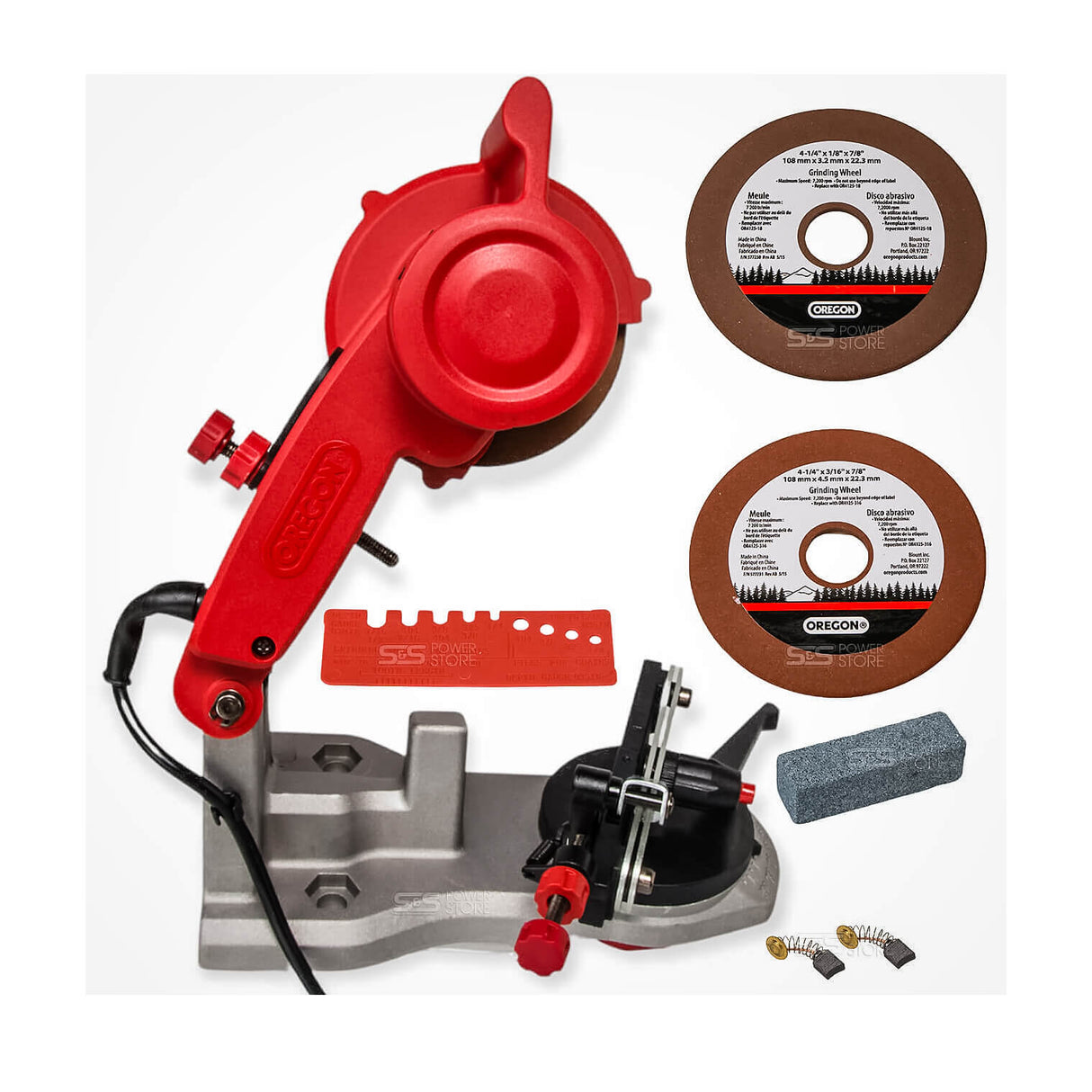 Oregon Kettenschärfgerät 310-230 Jolly Hobby Set inkl. 2 Schleifscheiben