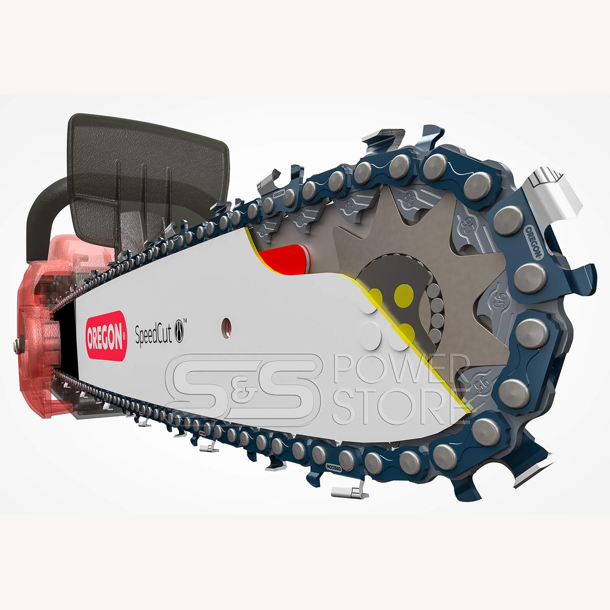 2er-Pack Oregon SpeedCut Sägekette 95VPX064E 325" 1,3 mm 64 TG 38 cm Halbmeißel Twinpack