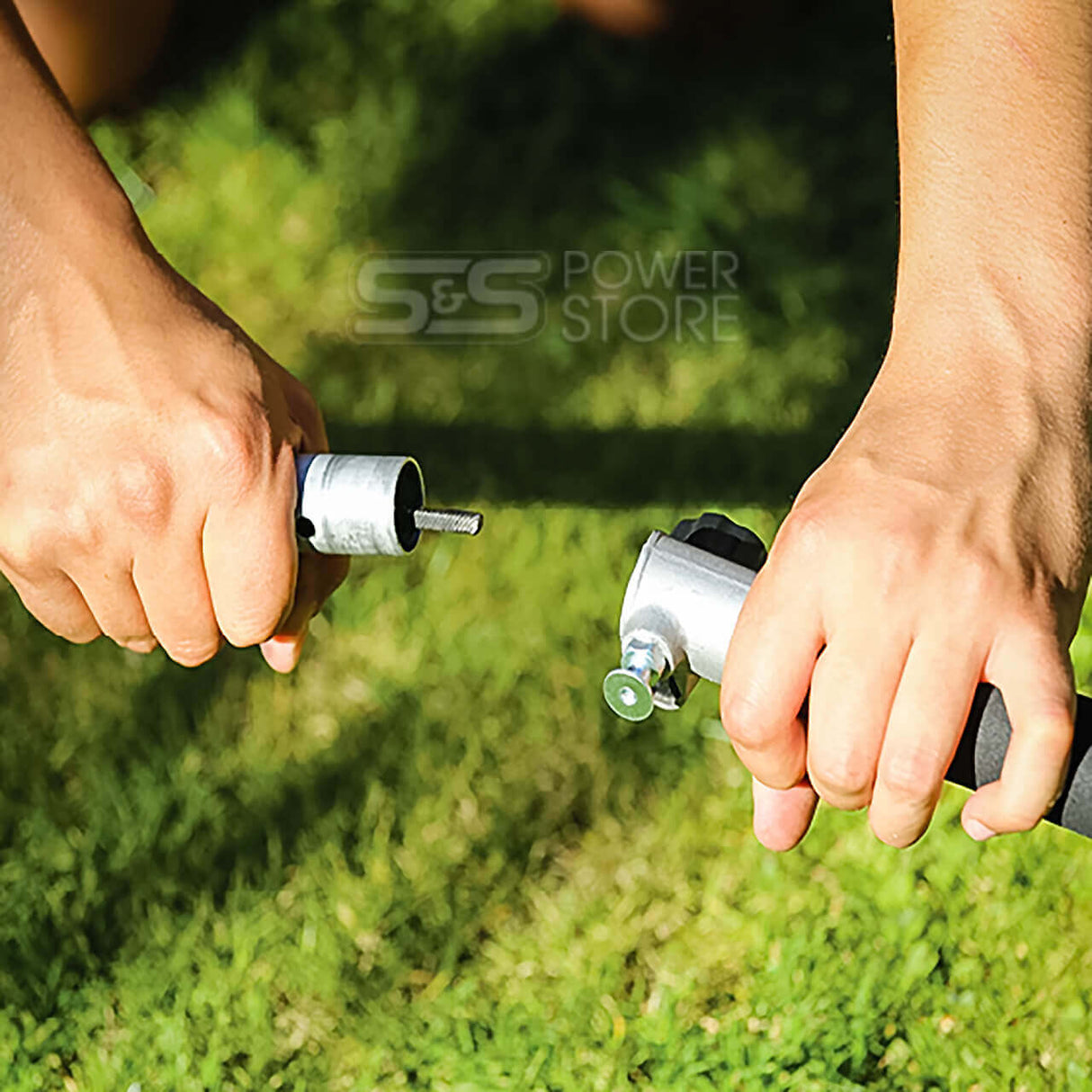 IKRA IBF 43 Zweihandgriff Benzin Freischneider Motorsense Trimmer