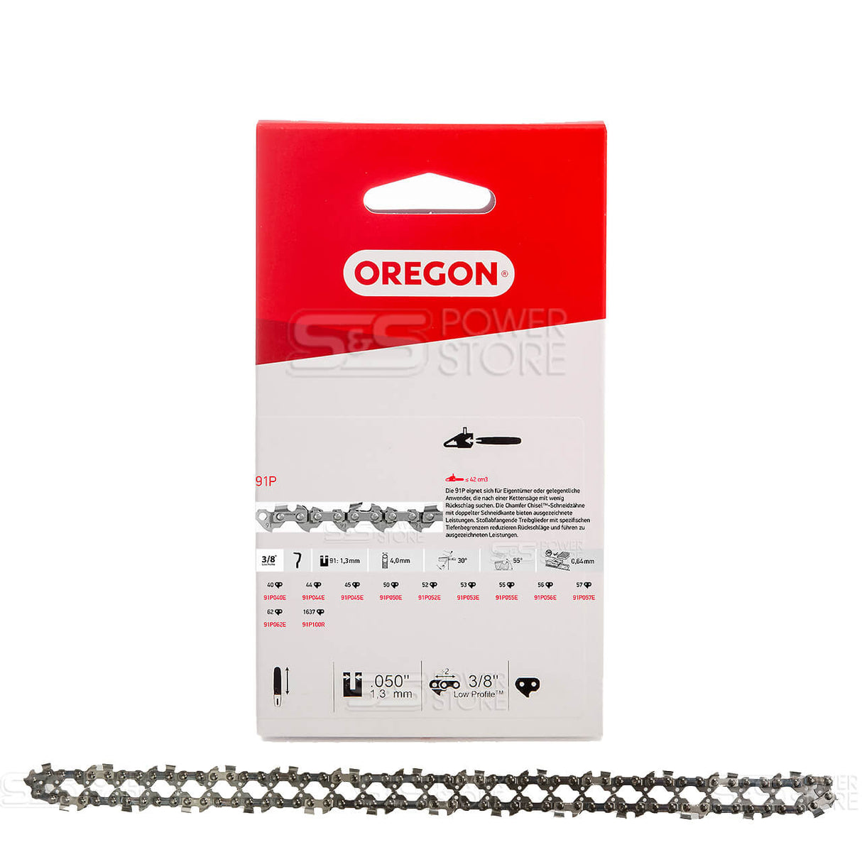 Kettensägen-Zubehör Ersatzkette 40cm (56T) Oregon Sägekette