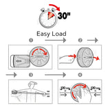 Oregon Universal Mähkopf Lightning Load Tap & Go 130 mm Schneidkopf für Freischneider, Motorsensen über 33 cm³ Hubraum