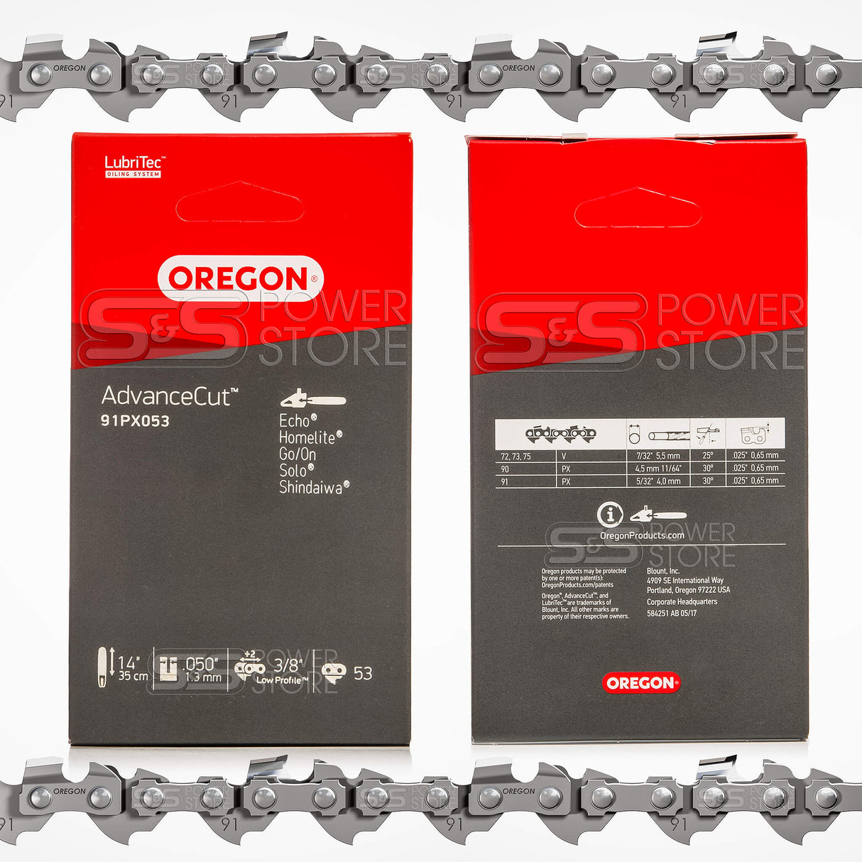 Oregon Sägekette 91PX053E AdvanceCut 3/8" 1,3 mm 53 TG 35 cm Halbmeißel