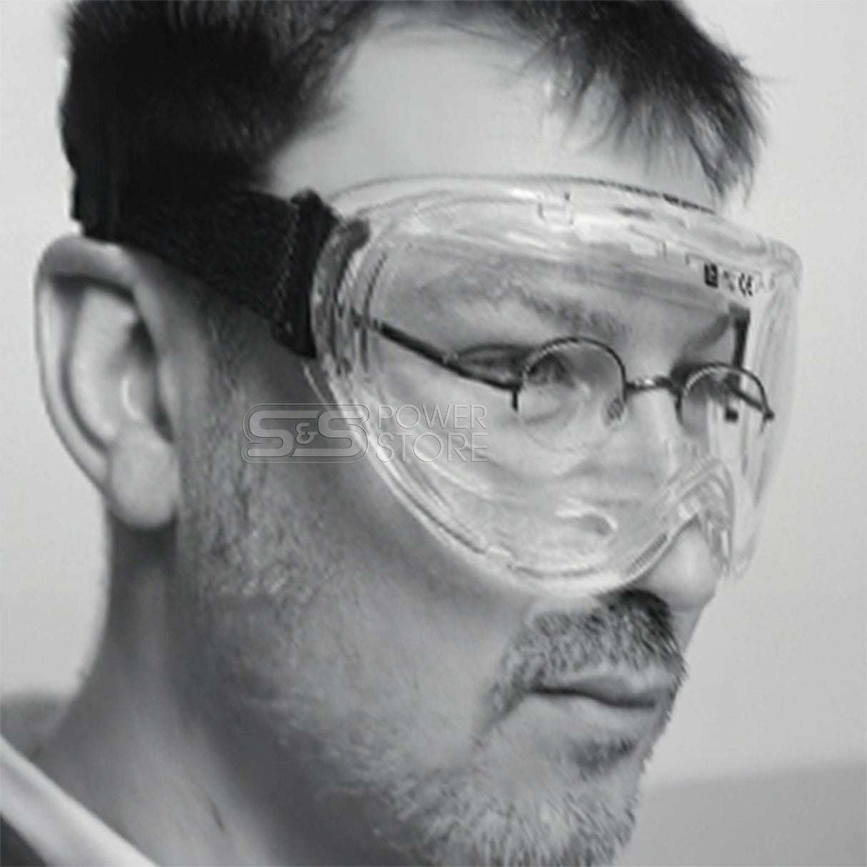 Oregon Schutzbrille klar geschlossene Überbrille Brillenträger Vollsichtbrille mit Gummiband