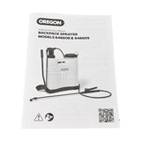 Oregon Rückenspritze 16 Liter 4 bar Drucksprühgerät Drucksprüher 646608