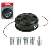 Oregon Universal Mähkopf Lightning Load Tap & Go 130 mm Schneidkopf für Freischneider, Motorsensen über 33 cm³ Hubraum