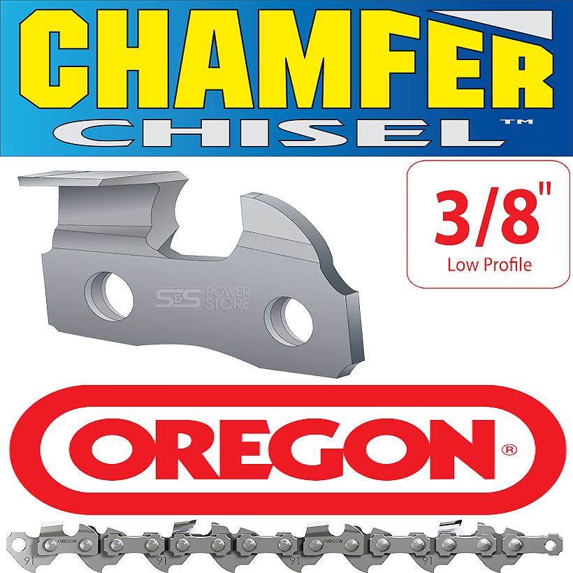 Oregon Sägekette 91PJ056X 3/8" 1,3 mm 56 TG 40 cm Halbmeißel
