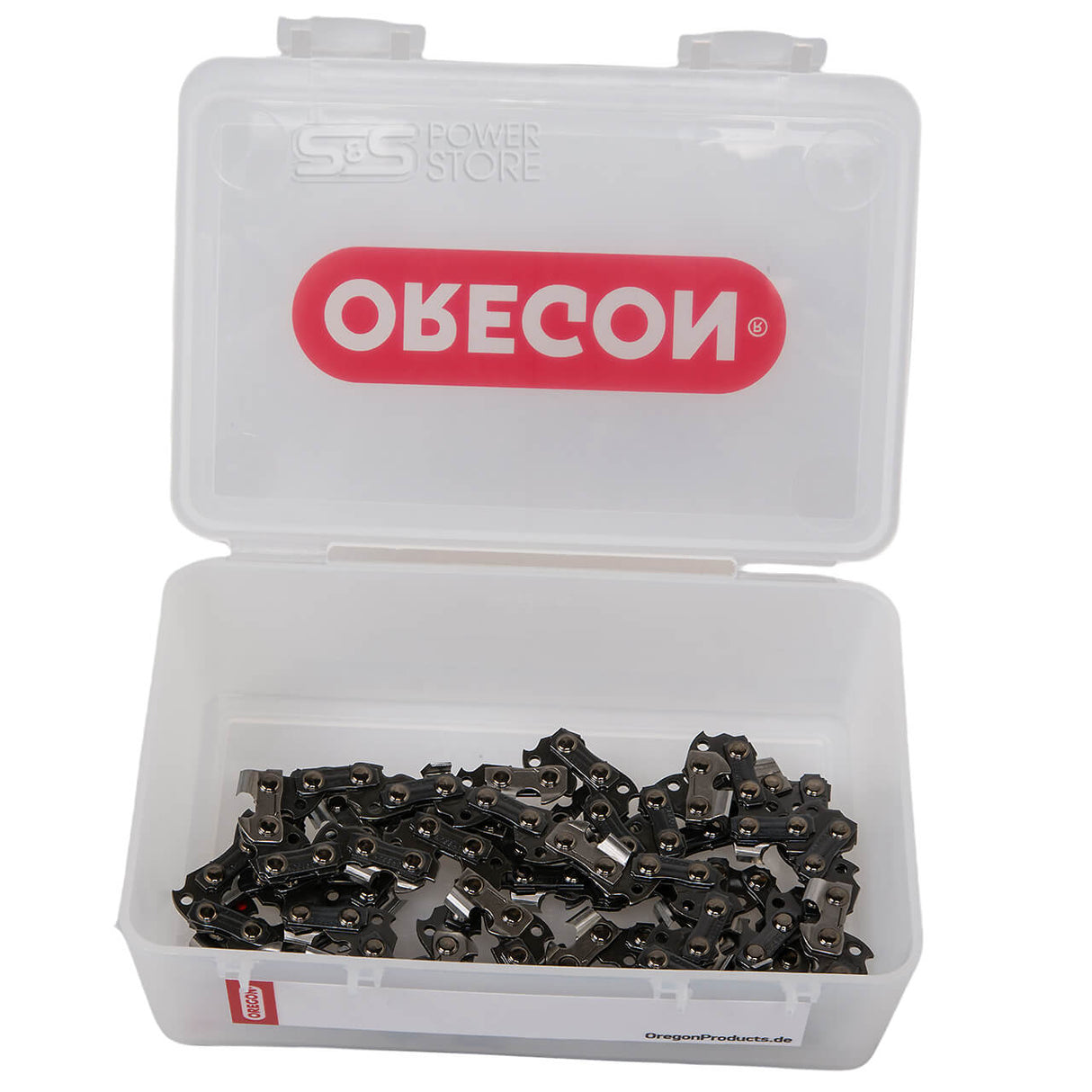 Original Oregon Kettenbox zur Lagerung von Sägeketten